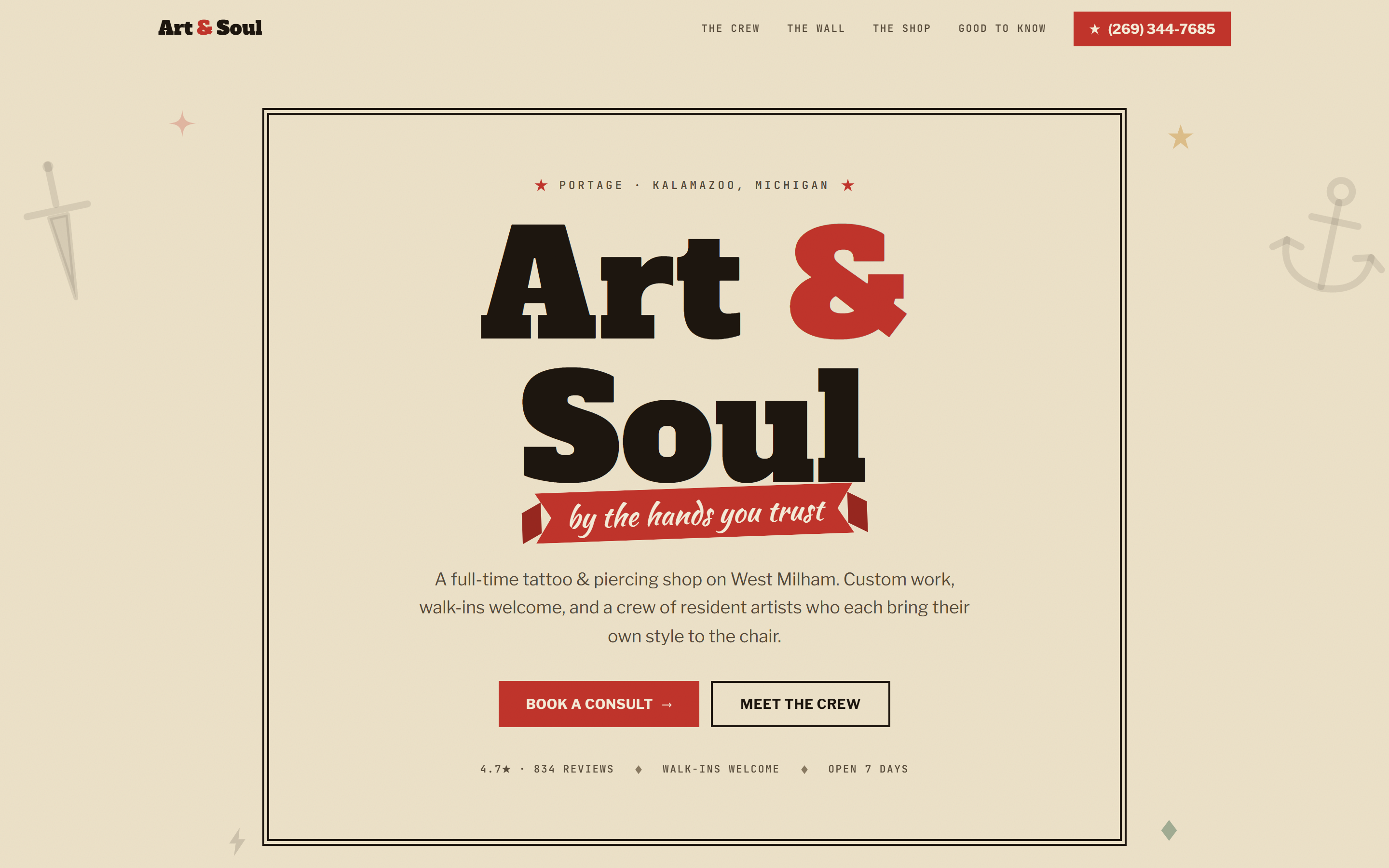 Art & Soul Tattoo — Take 2 preview