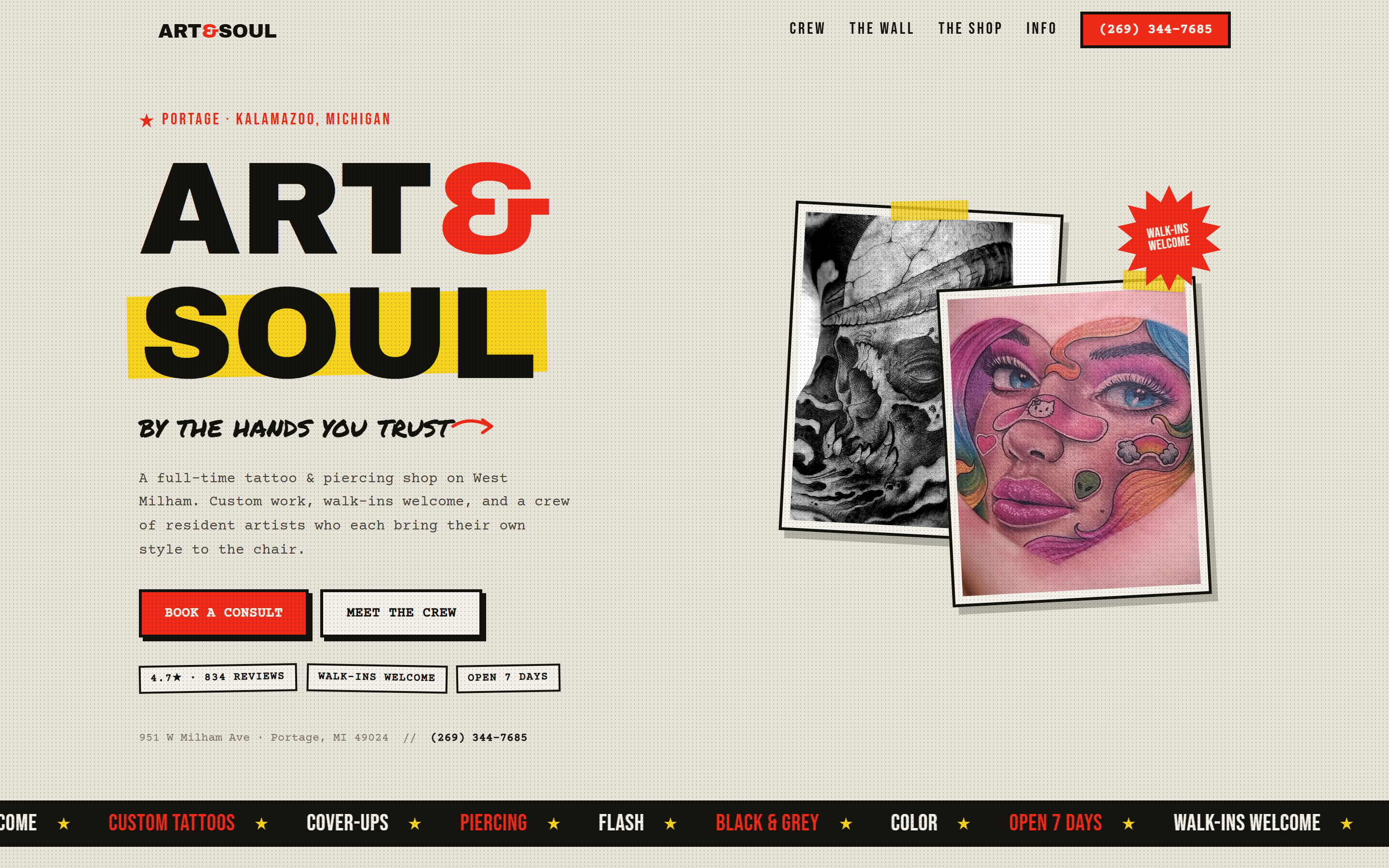 Art & Soul Tattoo — Take 3 preview