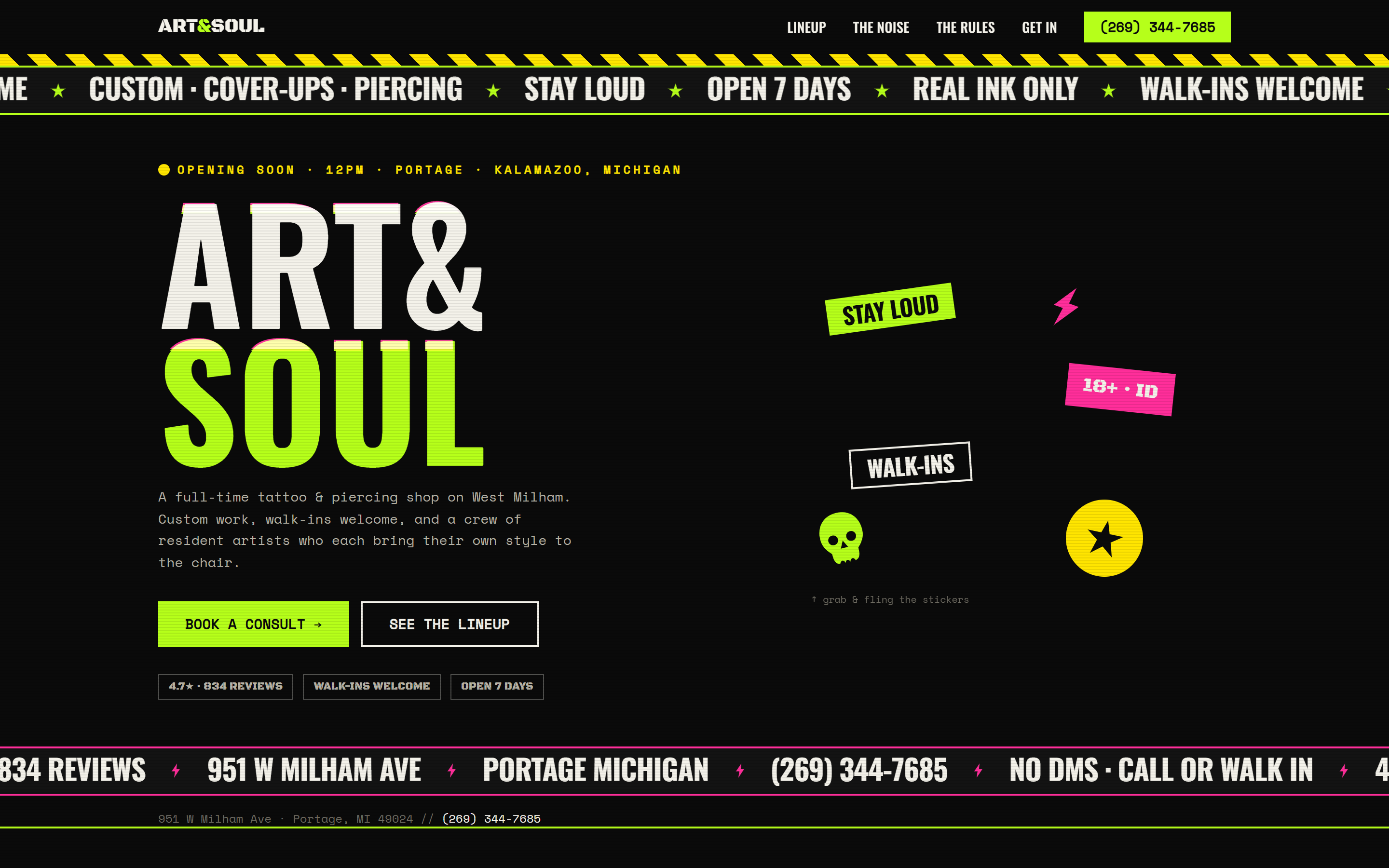 Art & Soul Tattoo — Take 4 preview